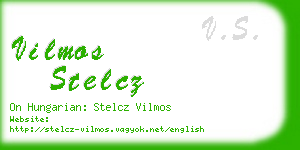 vilmos stelcz business card